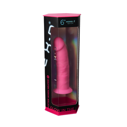 Model 2 6" Pink Box Glow in the Dark