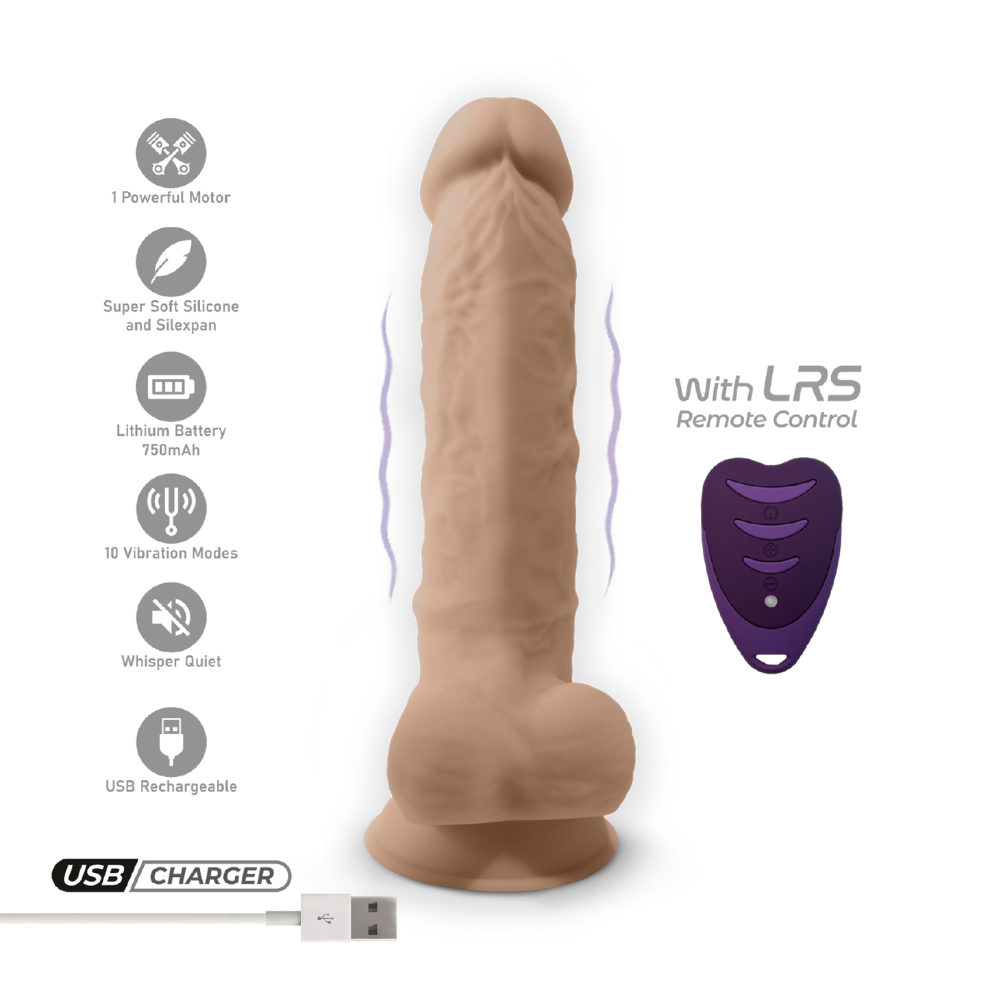 Model 1 8" Vibration+ LRS