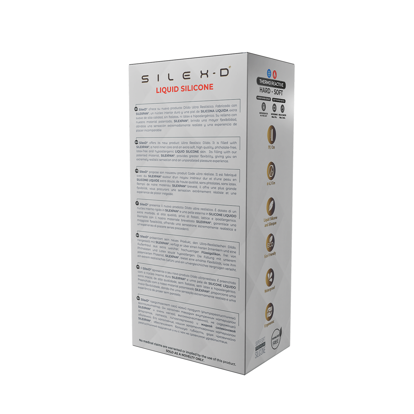 Realistic Dildo Liquid Silicone 2 (8")