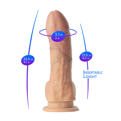 Silexd Legends - Juan Lucho Dildo 9"
