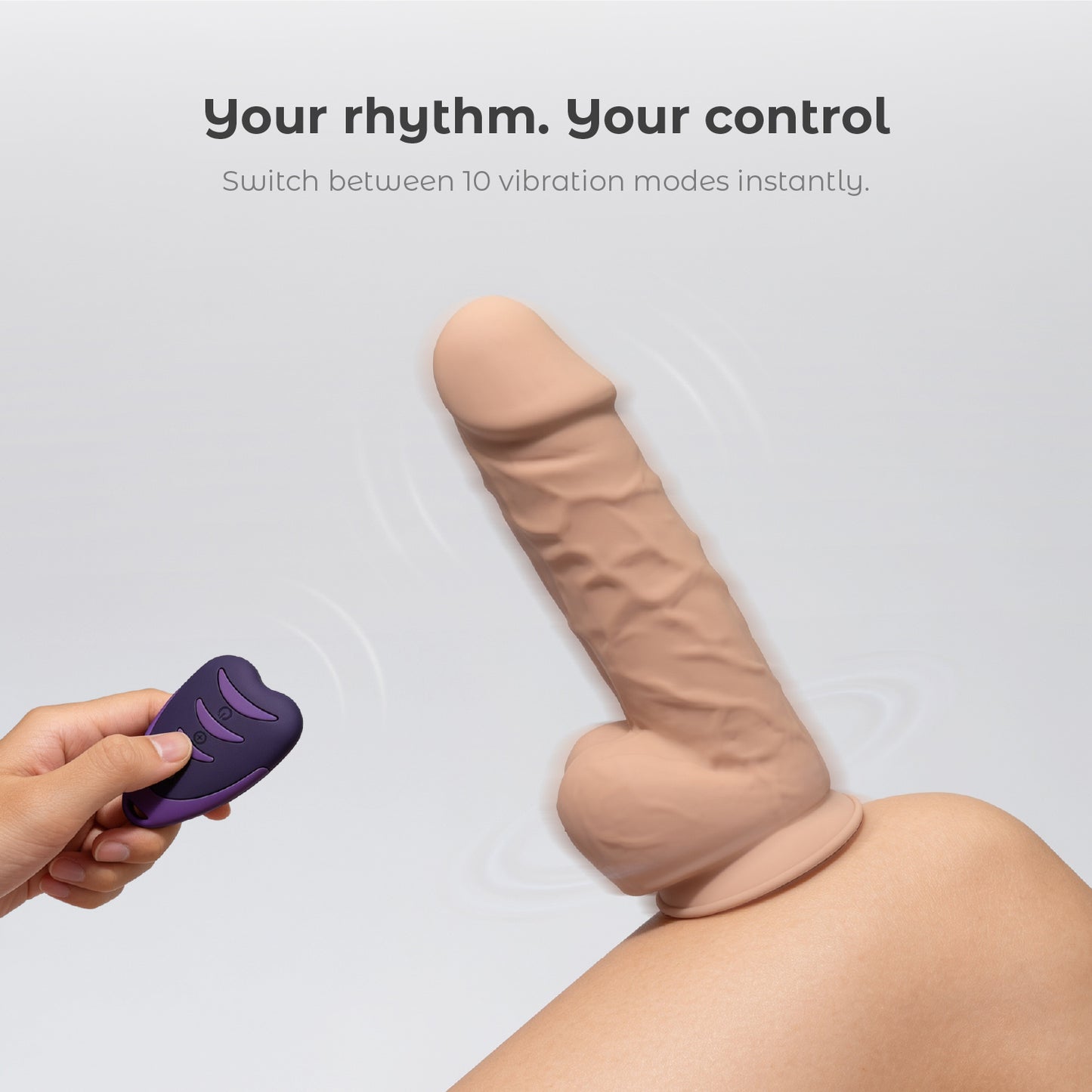 Model 1 8.5" Vibration + LRS — sensory experience detail