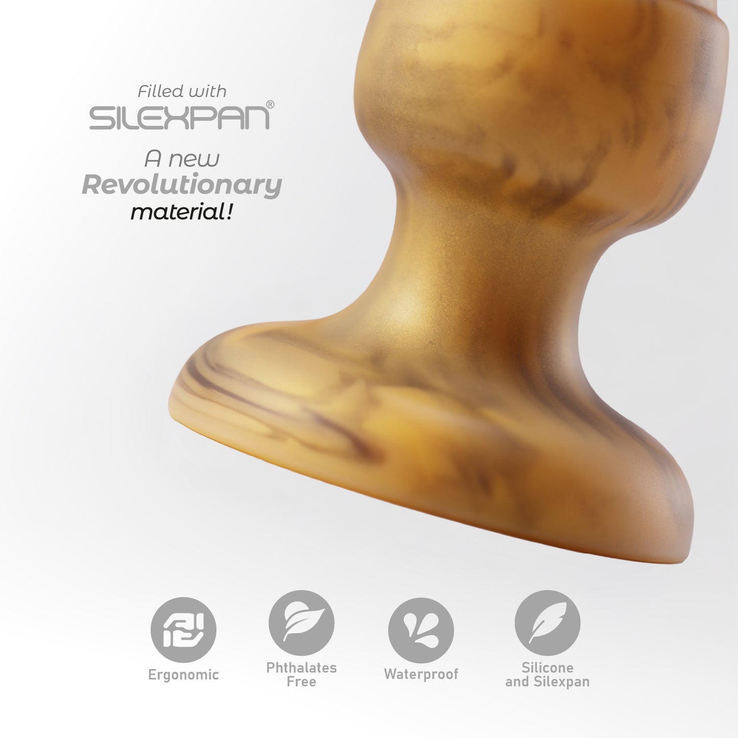 Goldy Fantasy Collection — close-up of the SILEXPAN® formula