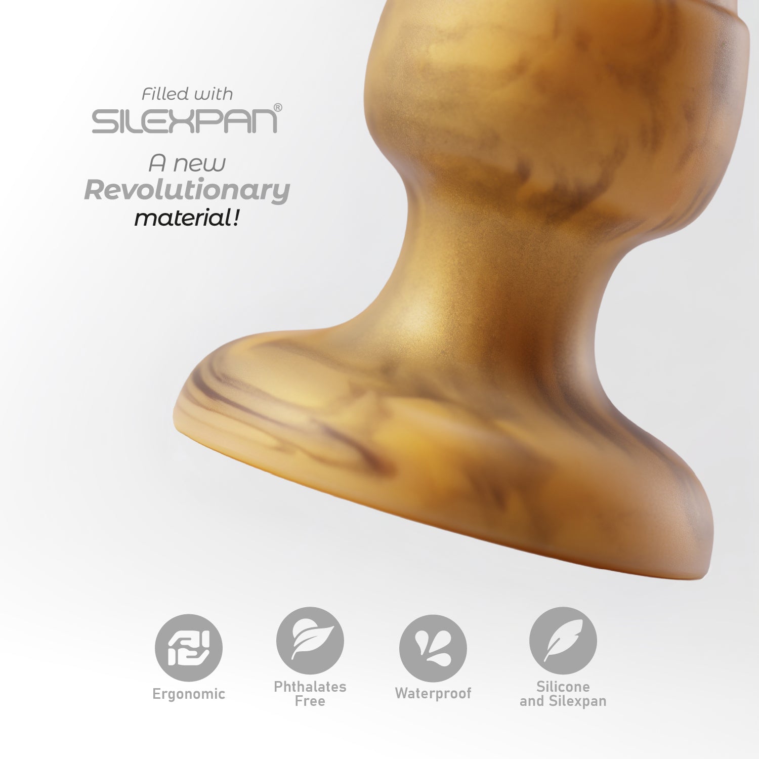 Goldy Fantasy Collection — close-up of the SILEXPAN® formula