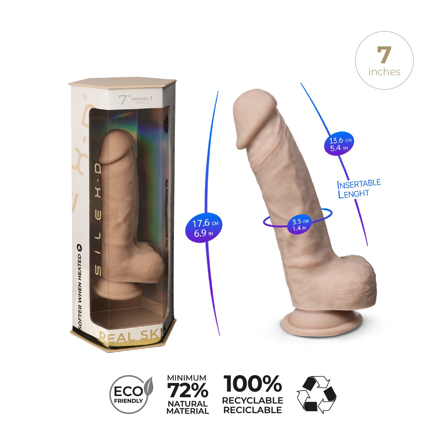 Modelo de piel real 1 (7")